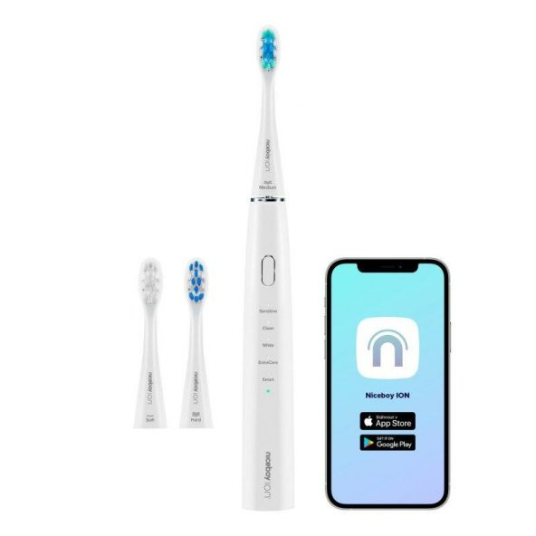 Niceboy ION SmartSonic Şarj Edilebilir Diş Fırçası - Beyaz ürün görseli 1