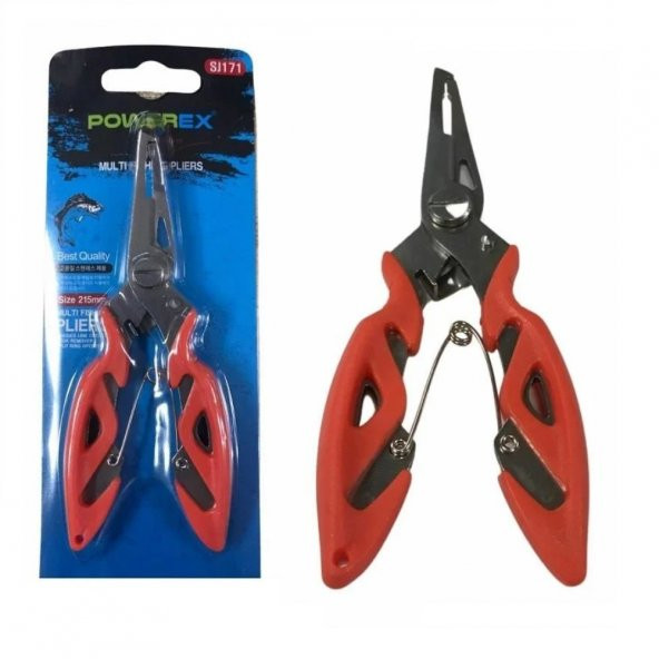 Powerex Balıkçı Pensesi Turuncu 12,5 CM ürün görseli 1