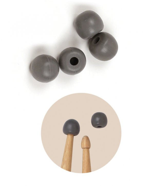 VICFIRTH UPT UNIVERSAL PRACTICE TIPS (2 PAIR), BAGET UCUNA TAKI UNIVERSAL PRACTICE TIPS (2PAIR) ürün görseli 1