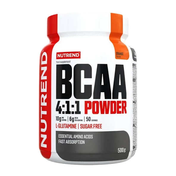 Nutrend BCAA Powder 500 gr Portakal Aromalı ürün görseli 1