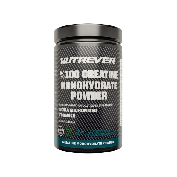 Nutrever Creatine Ultra Micronized Formula 500 gr Aromasız ürün görseli 1