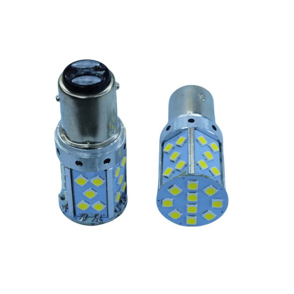 1157 Dekoratif led ampul çift duy canbuslı beyaz 12v / LAAM946 ürün görseli 1