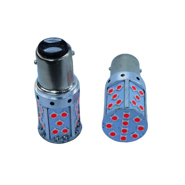 1157 Dekoratif led ampul çift duy canbuslı kırmızı 12v / LAAM946-1 ürün görseli 1
