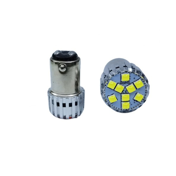 1157 Dekoratif led ampul çift duy beyaz 12V 4W canbus / LAAM952 ürün görseli 1