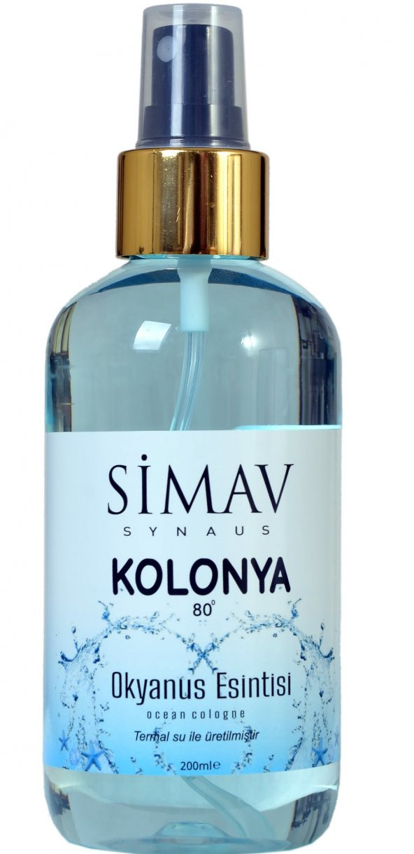 SİMAV Termal Sulu Okyanus Esintisi Kolonyası Spreyli - 200 ml ürün görseli 1