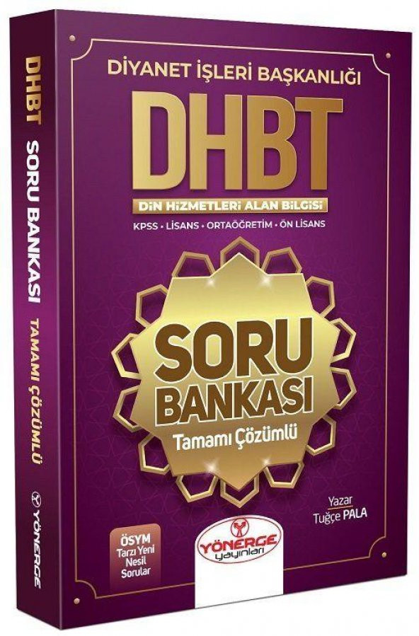 DHBT Soru Bankası Çözümlü Yönerge Yayınları ürün görseli 1