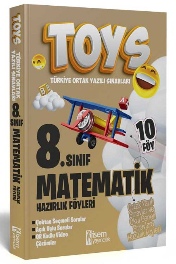 İSEM TOYS 8. SINIF MATEMATİK HAZIRLIK FÖYÜ ürün görseli 1