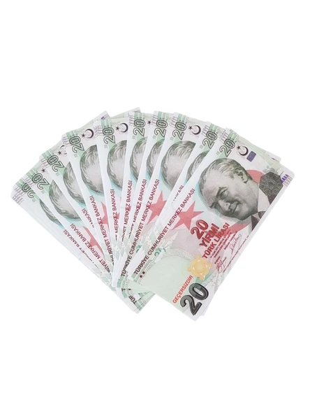 Düğün Parası Geçersiz Para 200 Adet Şaka Oyun Parası 20 TL ürün görseli 1