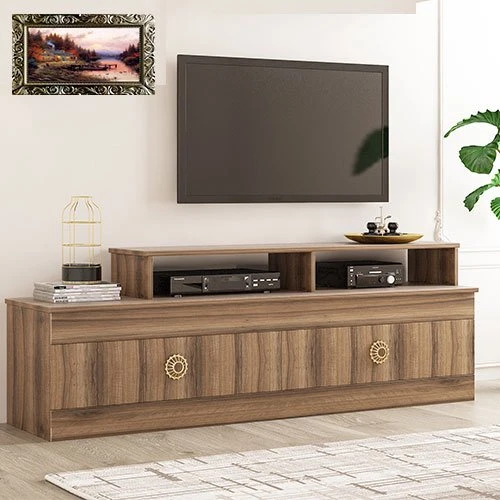 ABRE VM-500 DORE CEVİZ TV SEHPASI TV ÜNİTESİ ürün görseli 1