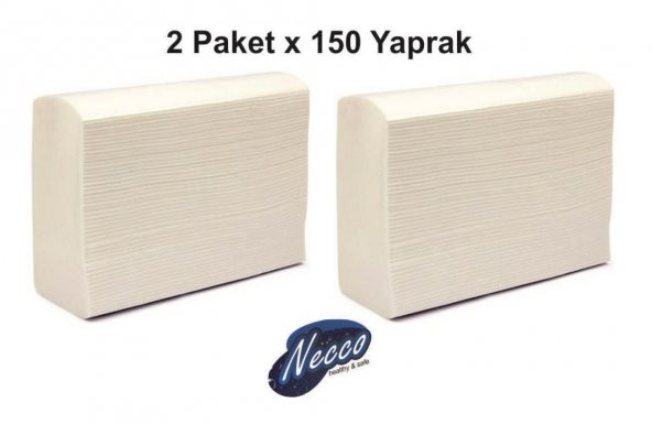 2 Pk. 150 Yapraklı Z Katlama Dispenser Havlu ürün görseli 1
