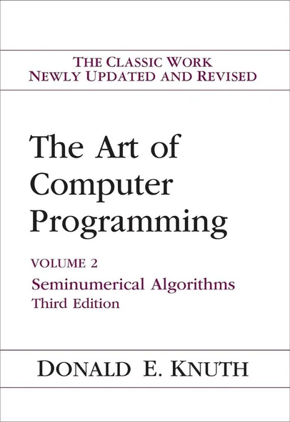 The Art of Computer Programming, The: Seminumerical Algorithms, Volume 2 3rd Edition Donald Knuth ürün görseli 1