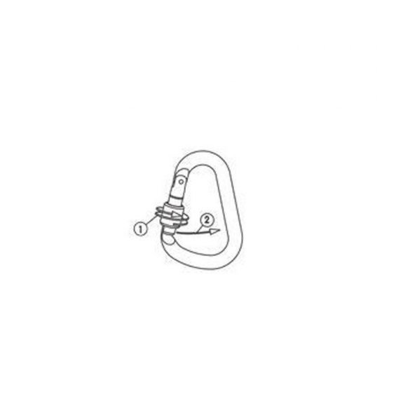 CLIMBING TECHNOLOGY CELIK HMS KARABINA - Resim 11