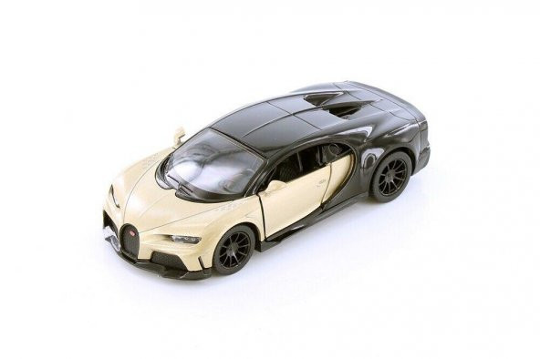 Kinsmart Bugatti Chiron Supersport 1:38 Altın Çek Bırak Model Araba ürün görseli 1