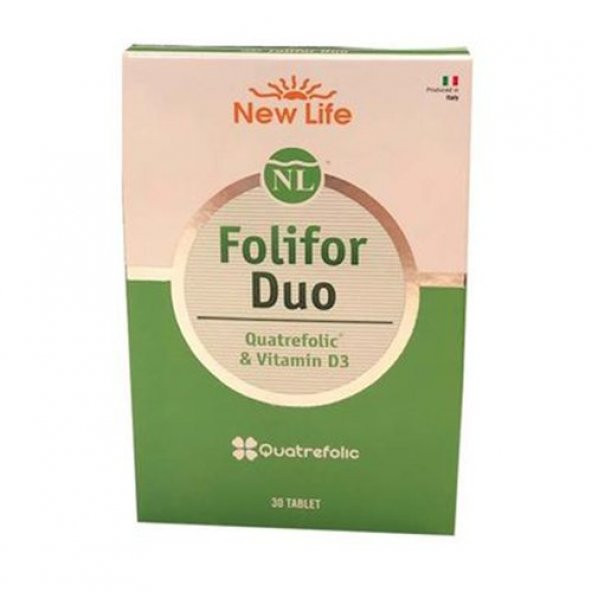 New Life Folifor Duo 30 Tablet ürün görseli 1