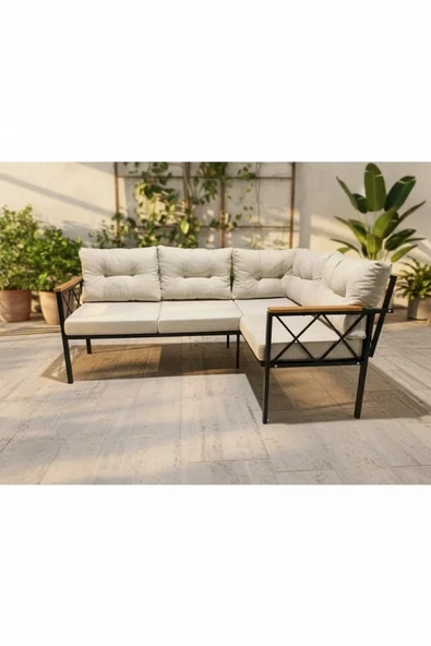 adımshops Köşe Koltuk Takımı , 2 2 Balkon-bahçe-kafe,çay Seti,mutfak Köşe Takımı,oturma Grubu,ofis Koltuğu ürün görseli 1
