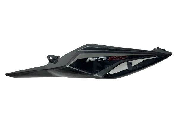 Bajaj Pulsar RS 200 Sele Alt Panel Sol Siyah Gri - Resim 2