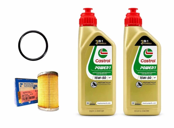 Bajaj Pulsar N 250 Bakım Seti Castrol ürün görseli 1