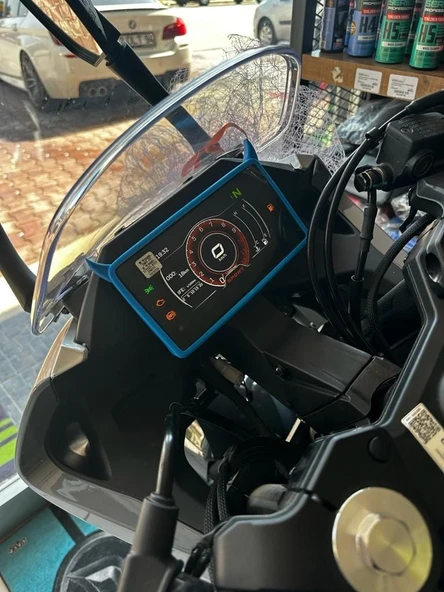 CF Moto SR 250 Kilometre Koruyucu Kılıf Siyah ürün görseli 1