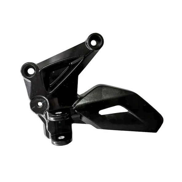 Bajaj Pulsar 200 NS Sol Ön Basamak Braketi Siyah ürün görseli 1