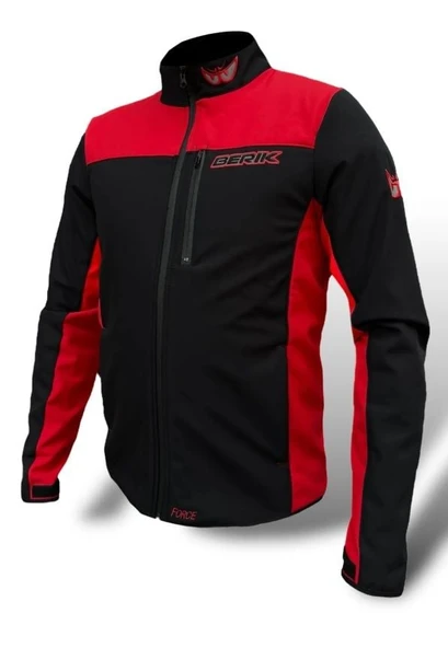 Berik Force Kırmızı Softshell Kışlık Motosiklet Montu ürün görseli 1