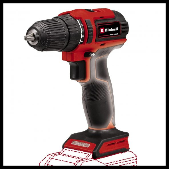 Einhell Te-Cd 18/40 Li Bl-Solo Vidalama 4513997 - Resim 5