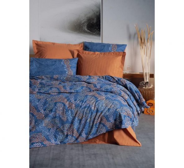 Cotton Box Çift Kişilik Nevresim Takımı Tedric Tarçın ürün görseli 1