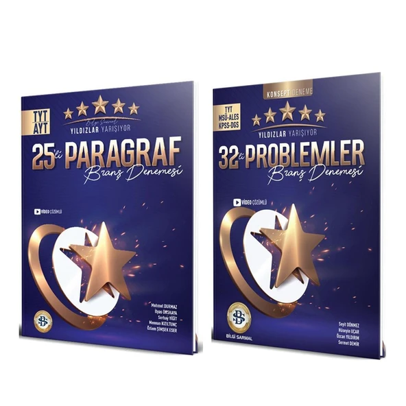 Bilgi Sarmal TYT Paragraf ve Problemler Deneme Seti 2 Kitap ürün görseli 1