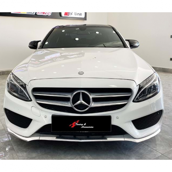 Mercedes W205 C Serisi 2015 Sonrası Batman Yarasa Ayna Kapağı Piano Black Abs Plastik ürün görseli 1