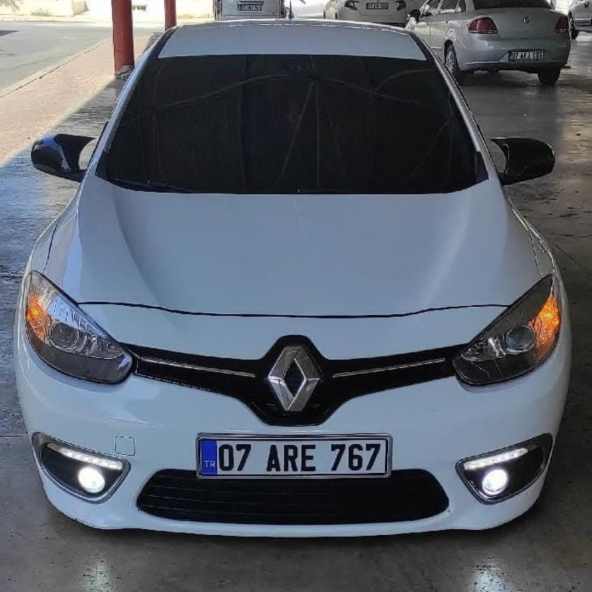 Renault Fluence Batman Yarasa Ayna Kapağı Piano Black Abs Plastik ürün görseli 1