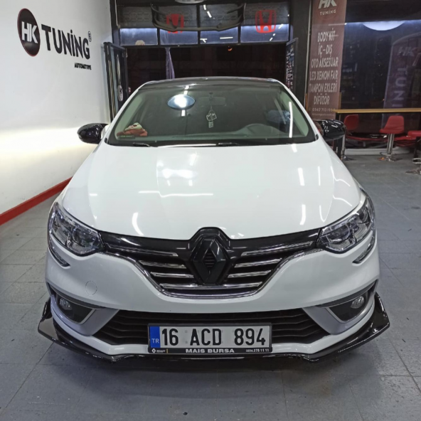 Renault Megane 4 Batman Yarasa Ayna Kapağı Piano Black Abs Plastik ürün görseli 1