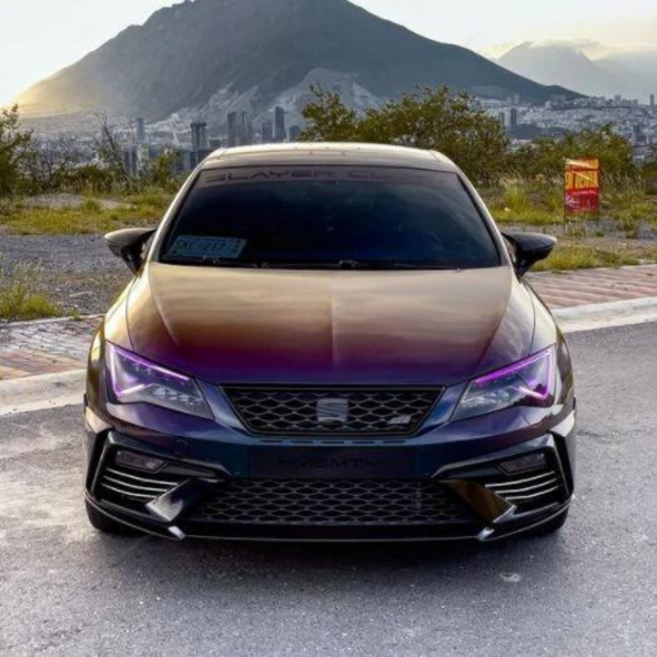 Seat Leon Mk3 Mk3.5 Batman Yarasa Ayna Kapağı Piano Black Abs Plastik ürün görseli 1