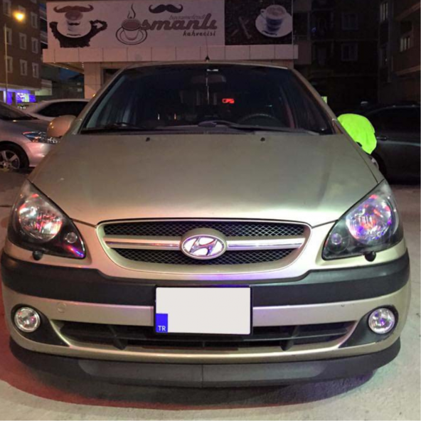 Hyundai Getz Lip Üniversal 2 Parça Astra H Tipi Esnek Tampon Eki ürün görseli 1
