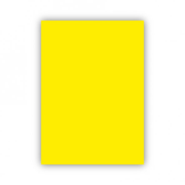 Papirüs Fon Kartonu 160gr 50x70cm 3 adet – Limon Sarı ürün görseli 1
