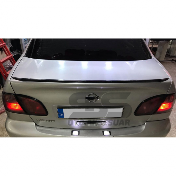 Nissan Primera Bagaj Üstü Slim Spoiler Piano Black Parlak Siyah ürün görseli 1