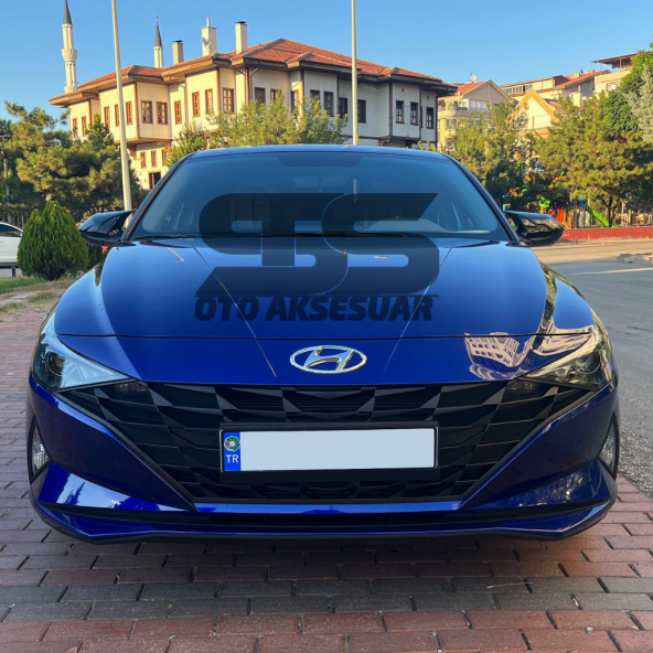 Elantra Sinyalli Batman Yarasa Ayna Kapağı Piano Black / 2021 sonrası ürün görseli 1