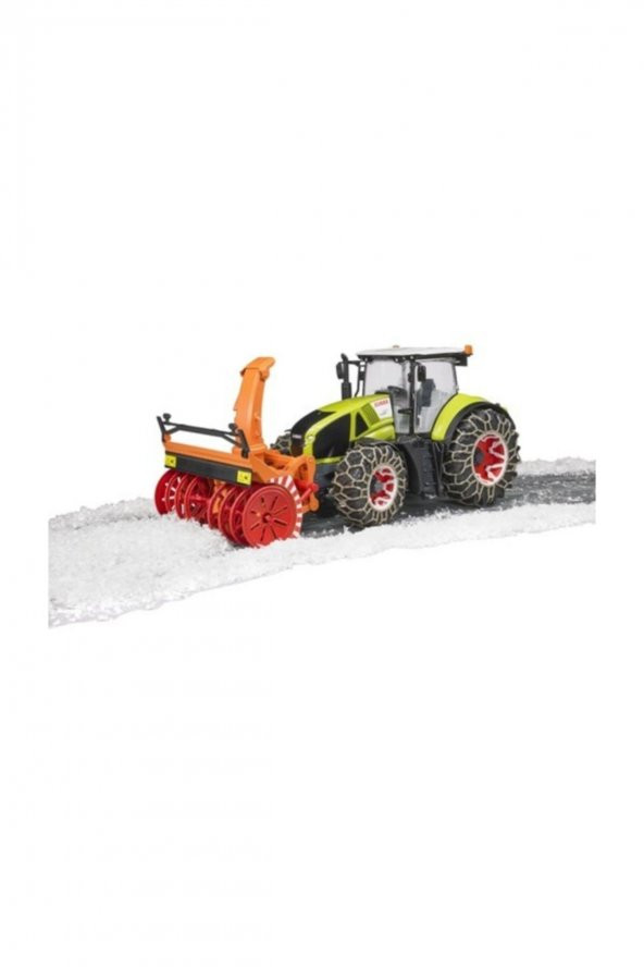 BRUDER CLASS AXİON 950 TARKTÖR VE KAR ATMA 03017 ürün görseli 1