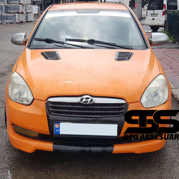 Hyundai Accent Era Uyumlu Piano Black Kaput Üstü Havalandırma Izgarası ürün görseli 1