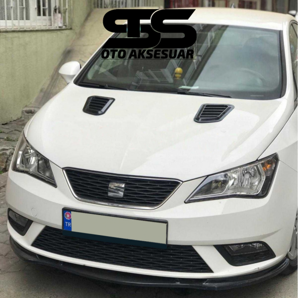 Seat Ibiza Uyumlu Piano Black Kaput Üstü Havalandırma Izgarası ürün görseli 1
