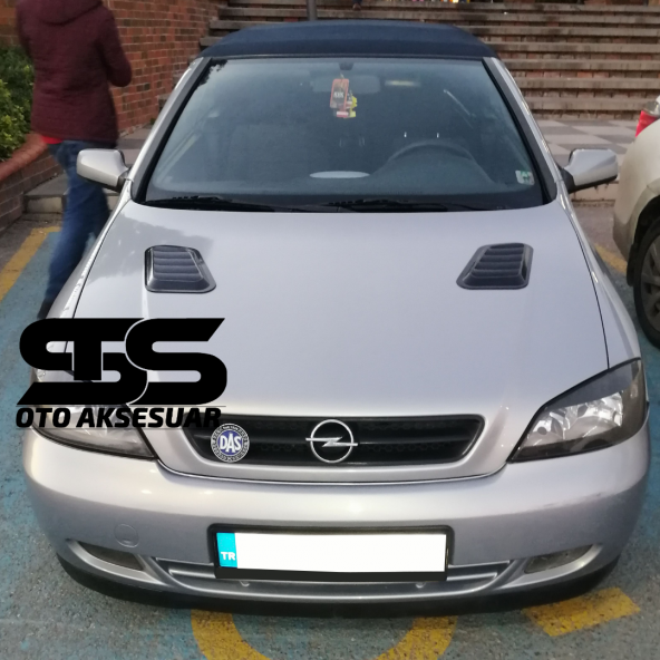 Opel Astra Uyumlu Piano Black Kaput Üstü Havalandırma Izgarası ürün görseli 1