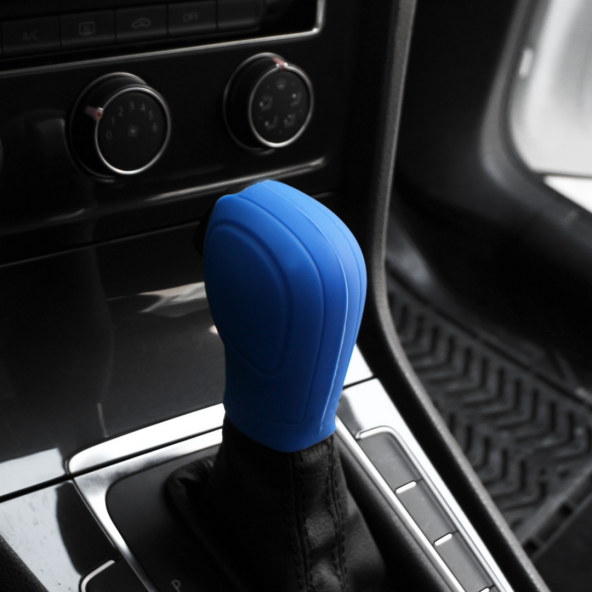 Dsg Vites Topuzu Kılıfı - Volkswagen Skoda Golf Passat Octavia Superb Leon Dsg Vites Topuzu Kılıfı Mavi ürün görseli 1