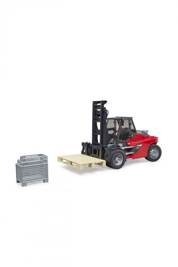 BRUDER 02513 LİNDE HT160 FORKLİFT - Resim 4