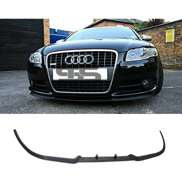 Audi A4 S4 B5 Cupra R Uyumlu Ön Lip Mat Siyah Ön Tampon Lip ürün görseli 1
