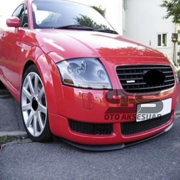 Audi TT MK1 8N 98-06 Cupra R Uyumlu Ön Lip Mat Siyah Ön Tampon Lip ürün görseli 1