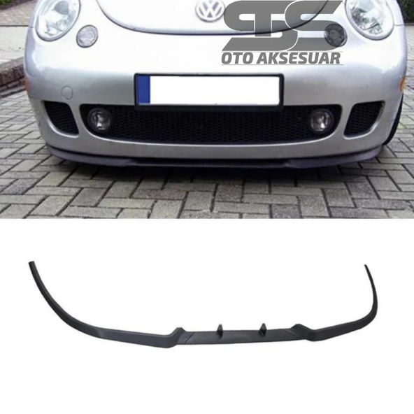 Vw Beetle Cupra R Uyumlu Ön Lip Mat Siyah Ön Tampon Lip ürün görseli 1