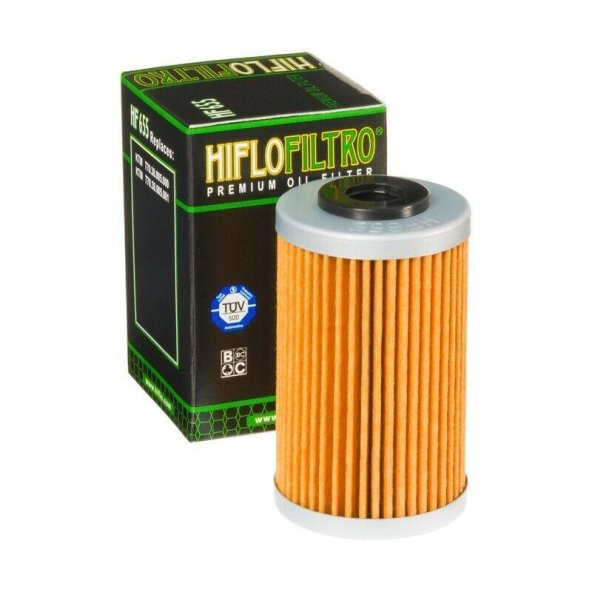 Hiflo Hf655 2007-2012 KTM 250 EXC-F Six Days Uyumlu Yağ Filtresi ürün görseli 1