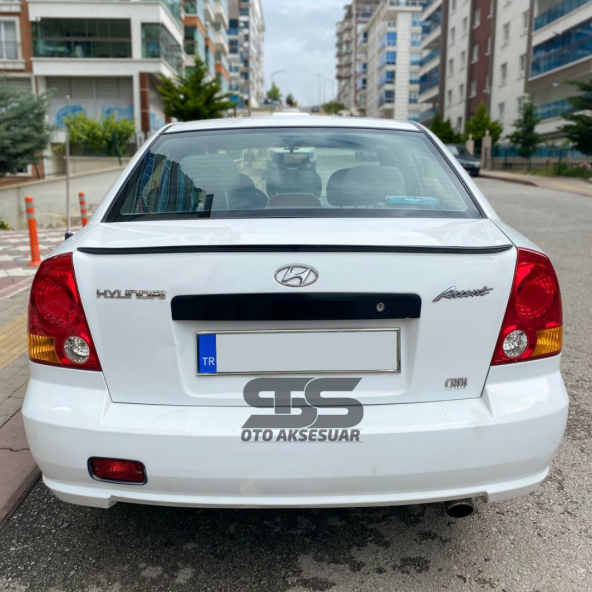 Hyundai Accent Admira Milenyum Bagaj Üstü Spoiler Piano Black Bagaj Üstü Spoyler ürün görseli 1