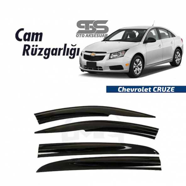 Cam Rüzgarlığı Chevrolet CRUZE Mügen Tip Piano Black ürün görseli 1