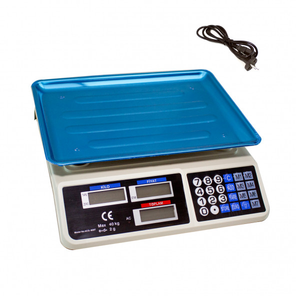 Terazi Elektronik Terazi 2gram-40Kg ürün görseli 1