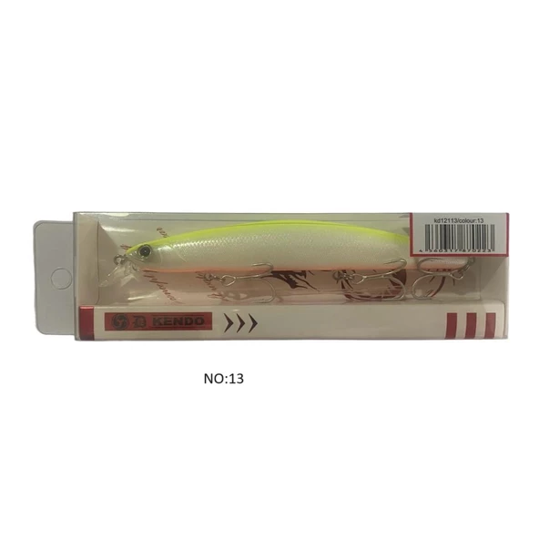Kendo Seabass Minnow 125F 12.5 CM 21gr Maket Yem Rapala ürün görseli 1