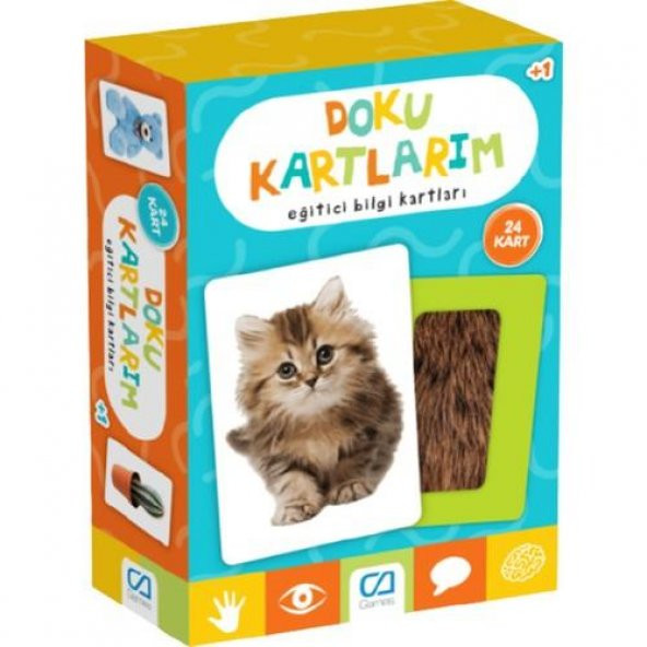 Ca Games +1 Yaş Doku Kartlarım (Ca Games) ürün görseli 1